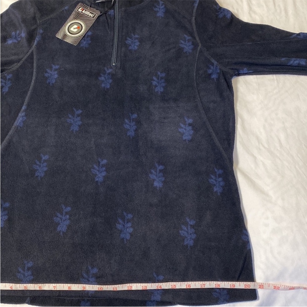NWT Killtec Microfleece 1/4 Zip-Neck Pullover Jacket - Picture 12 of 15
